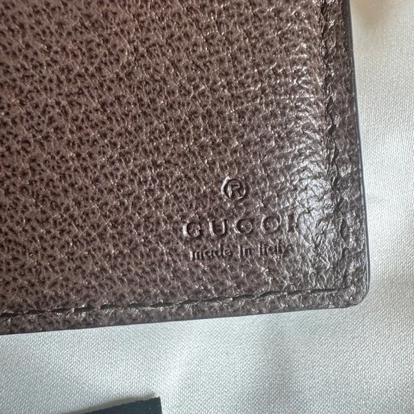 Gucci Supreme Monogram Tian Bifold Men’s Wallet - Picture 7 of 8